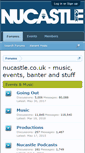Mobile Screenshot of nucastle.co.uk