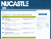 Tablet Screenshot of nucastle.co.uk